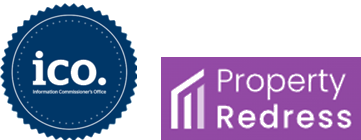 ICO Information Commissioner's Office and Property Redress Scheme compliance logos